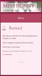 Mobile Screenshot of missbunny.com